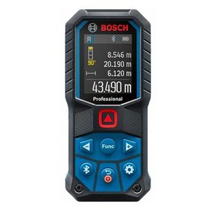 متر لیزری بوش مدل glm 50 27 c + red glass laser  برد 50 متر